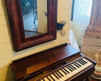 very early very small 19th c  piano