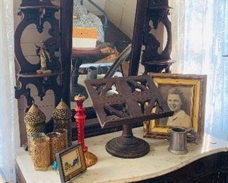 Victorian marble  top dresser