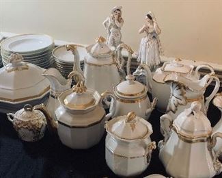 more and more gold and white "Old Paris"