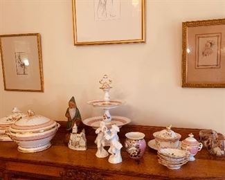 Pink and White "Old Paris"