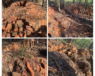 Hundreds and hundreds of antique bricks. 