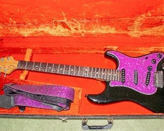 Fender Stratocaster with Schecter replaced neck and fret board