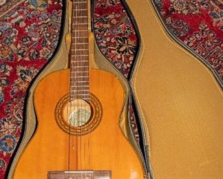 Vintage Kawai Classical Guitar with case
