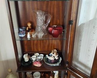 Contents of Curio Cabinet