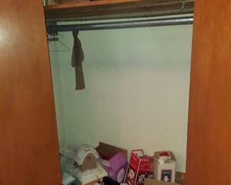 All Remaining in Closet and Room - Mostly Christmas Decor