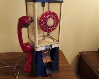 Gumball machine phone