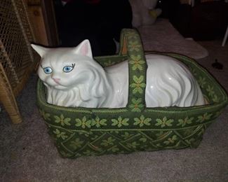 cat in Basket