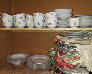 dishes in Cabinet