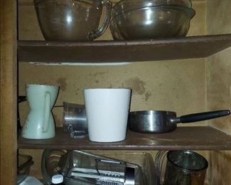 All Remaining in Kitchen - in cabinets and on counter - Bring Boxes