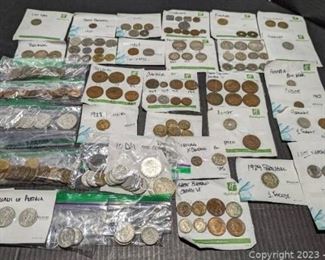 Collection of International Coins