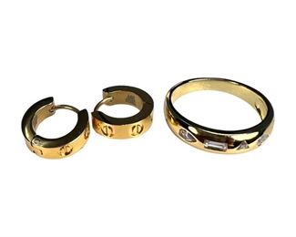 Gold Tone Fashion Jewelry