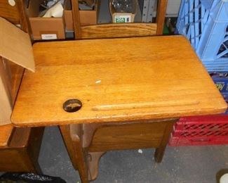 Antique School Desks
