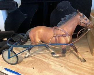 Vintage Breyer…Dan Patch with Sulky