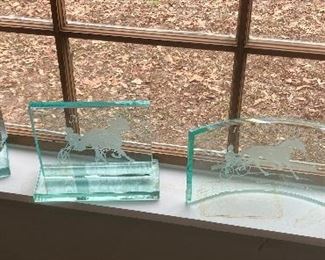 Vintage Harness Racing Trophies