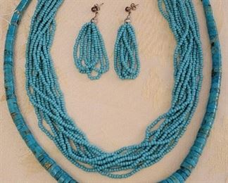 Navajo turquoise jewelry