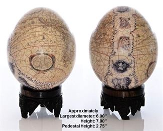 Ostrich Egg Art 