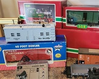 LGB trains (G-scale)