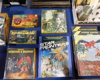 Vintage Dungeons & Dragons figure sets