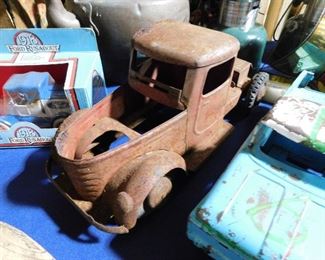 Antique toy truck
