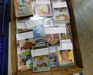 Vintage baseball cards