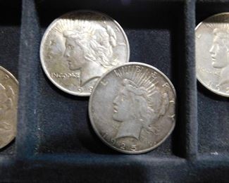 Silver peace dollar