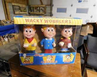 Wacky Wobblers Kelloggs Snap Crackle Pop