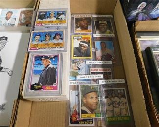 Vintage baseball cards