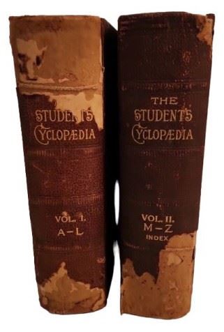 Antique Students Cyclopedias