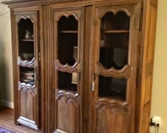 Antique County French Armoire 