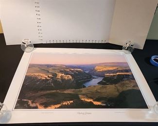 Bighorn Canyon poster 22 x 30
