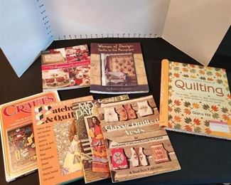Quilting and craft books