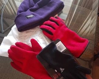 Ladies hats and gloves