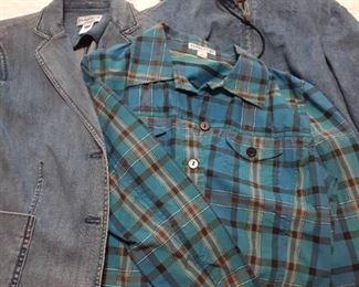 Ladies light jackets. Sizes med and large. (2) are Pendleton brand