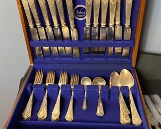 1847 Rogers Brothers Silver Plated Flatware Set