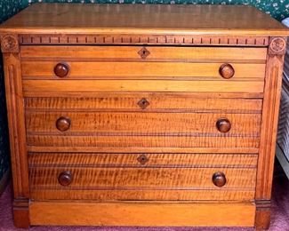 Empire Tiger Maple Dresser