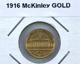1916 McKinley Gold Commemorative, Scarce