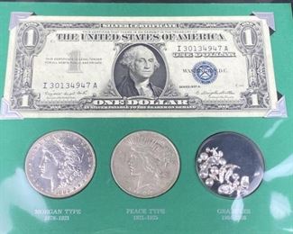 The Silver Story Set w/ Morgan, Peace, Granules