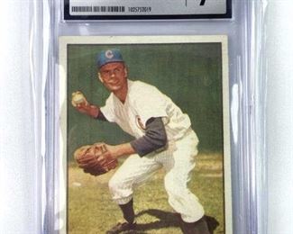 1961 Topps Jerry Kindall, Chicago Cubs CSG 7 NM