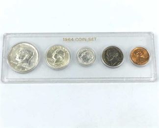 1964 Birth Year Set Silver BU Coins Nice Set
