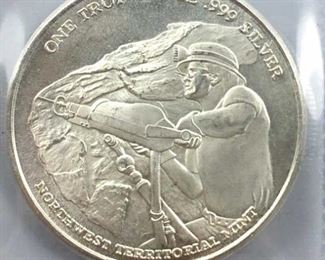1oz 999 Silver Round Northwest Territory Mint