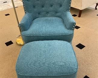 LOVE this chair and ottoman!  Excellent condition