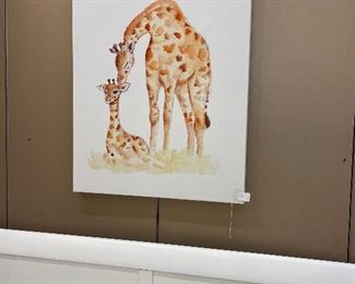 Adorable giraffe picture!