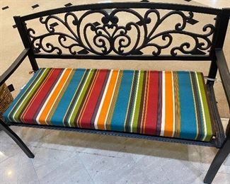 Patio bench!