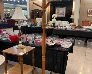 Coat rack - individual stacking tables