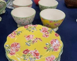 Certified International English Garden dishes!