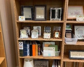 Photo albums, new scrapbooks, etc.