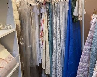 Tableclothes, curtains, quilts, etc.