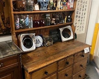 Dresser with hutch sold