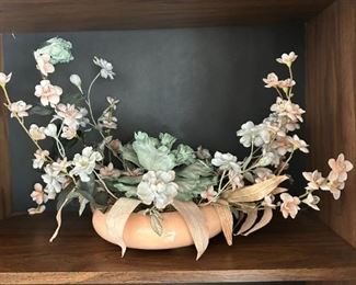 silk flower arrangement