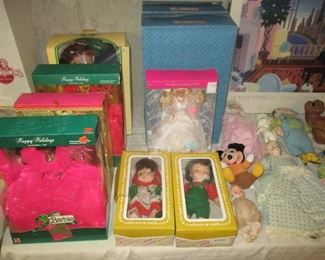 BARBIE, CABBAGE PATCH KIDS AND EFFANBEE DOLLS